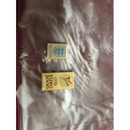 71 - Collection of football pennants to include 2002 Korea World Cup, Euro '96 final, Euro 2004, Aston Vi... 