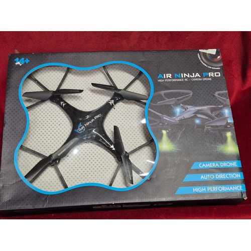 73 - Air Ninja Pro High Performance RC Camera Drone, appears new in box