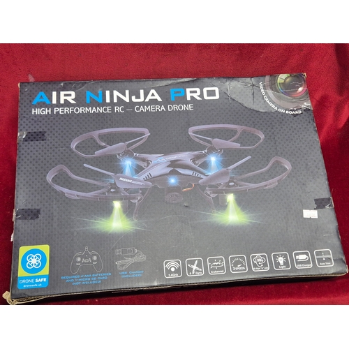 73 - Air Ninja Pro High Performance RC Camera Drone, appears new in box