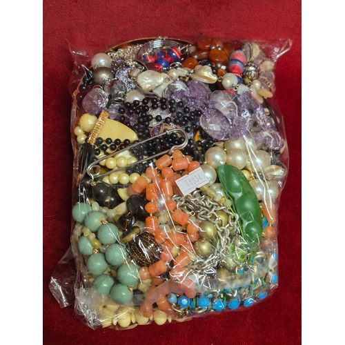 74 - 2 bags of costume jewellery
