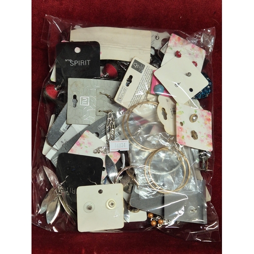 74 - 2 bags of costume jewellery