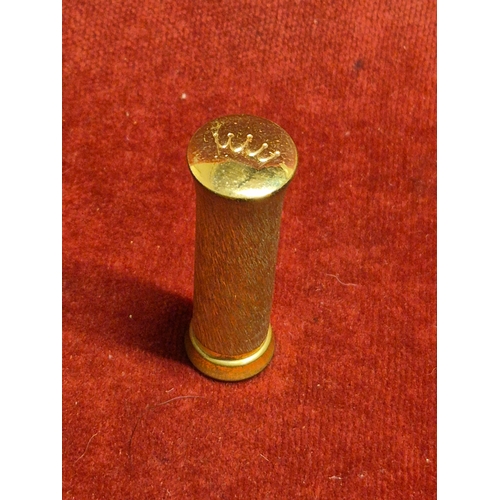 82 - Mixed decorative lot - trinket boxes, letter opener, scent bottle and lipstick