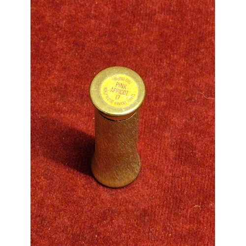 82 - Mixed decorative lot - trinket boxes, letter opener, scent bottle and lipstick