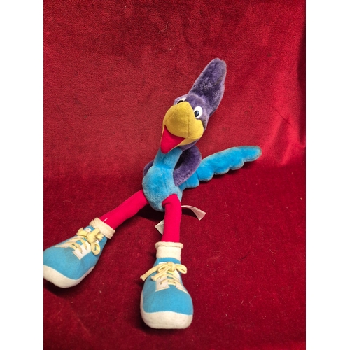 98 - 2 vintage soft toys Roadrunner and Fleegle from The Banana Splits