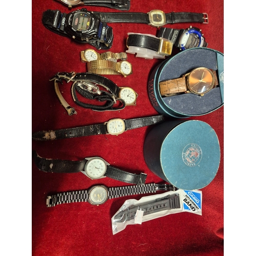 104 - Collection of watches to include Sekonda, Citizen, Citron etc