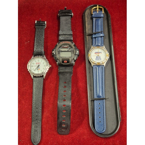 110 - Collection of nice watches to include Casio, Swatch, G Shock, Cotton Traders etc