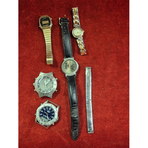 110 - Collection of nice watches to include Casio, Swatch, G Shock, Cotton Traders etc