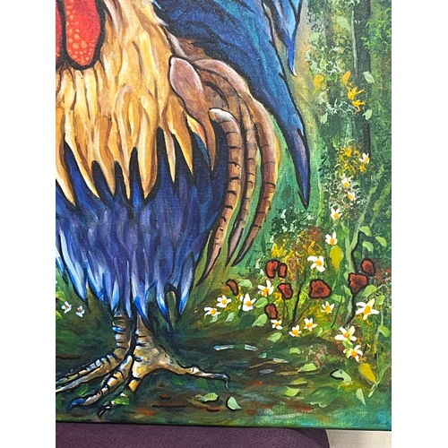 144 - Original Artwork by S Kulczak cockerel 24