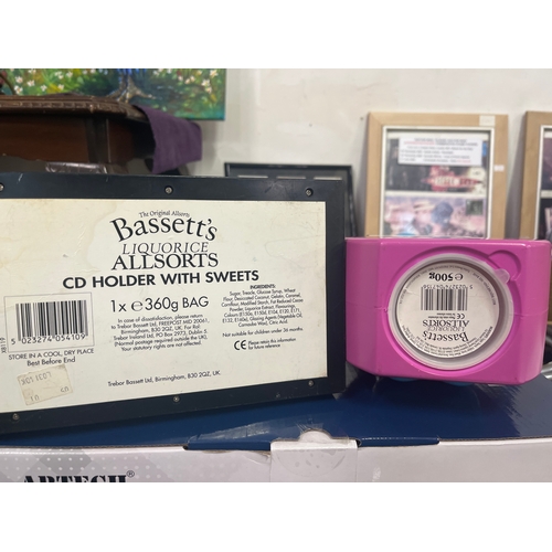 147 - Bassett’s Liquorice Allsorts Bertie CD holder plus a Bertie money box