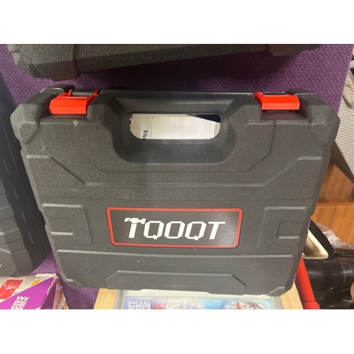 154 - Lithium Electric Impact Driver Tool with  accessories and instructions, new in case