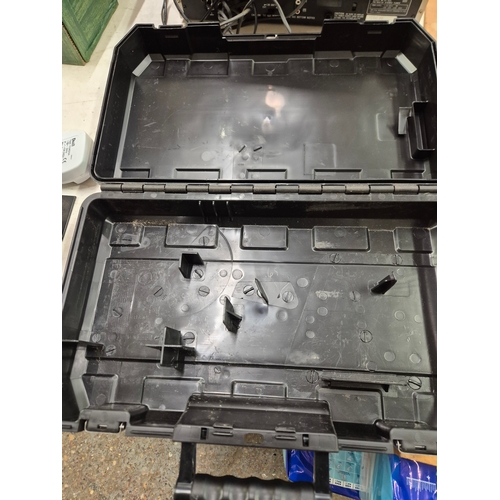 166 - 5 Dewalt tool boxes