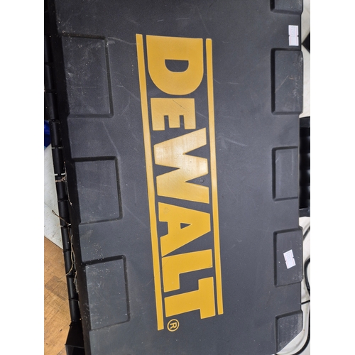 166 - 5 Dewalt tool boxes