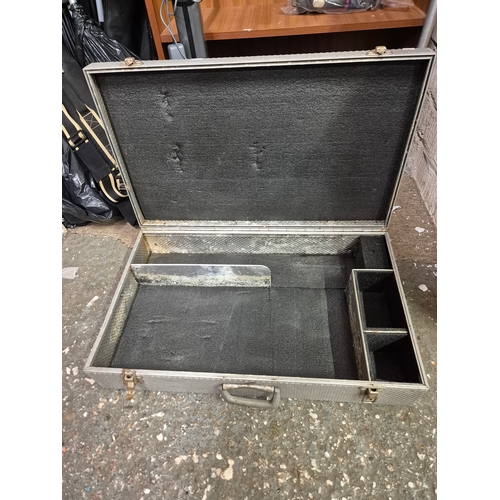 176 - Large aluminium storage case