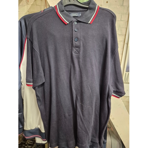 178 - 6 England shirts, rugby and football sizes L, XL and XXL