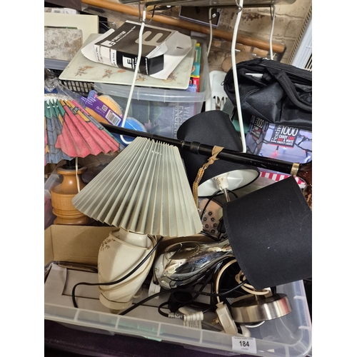 184 - Very large mixing lot of household and decorative items