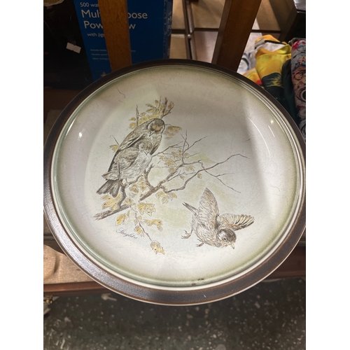 205 - 4 Denby plates with bird designs