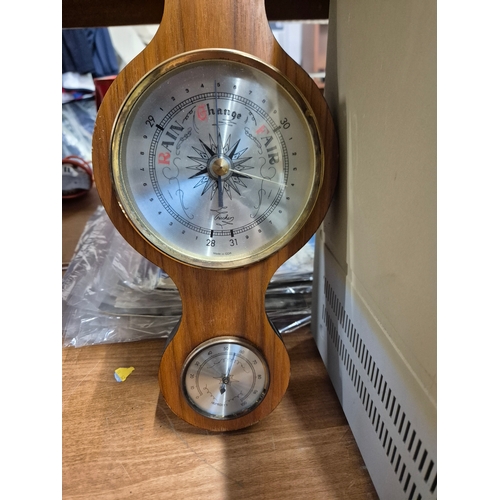 214 - Vintage Banjo wall barometer
