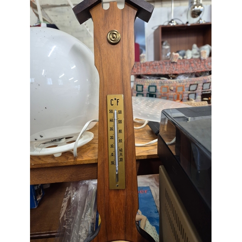 214 - Vintage Banjo wall barometer