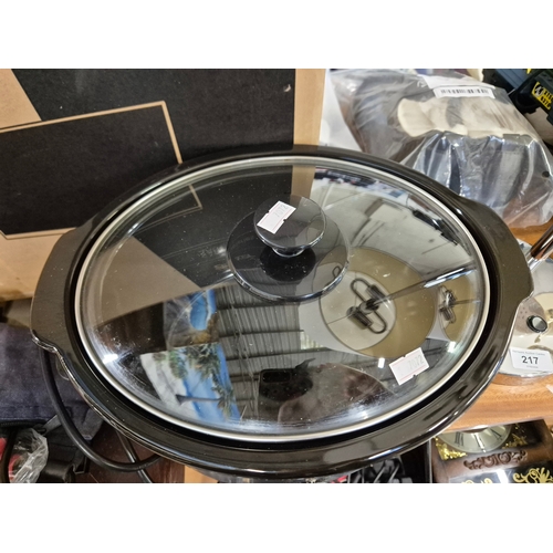 218 - Large family size slow cooker