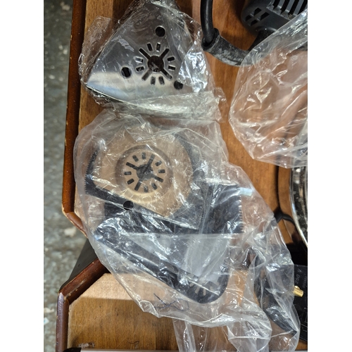 221 - Hi-Spec Oscillating Combo Multi Tool Kit with instructions plus Silverline tool bag