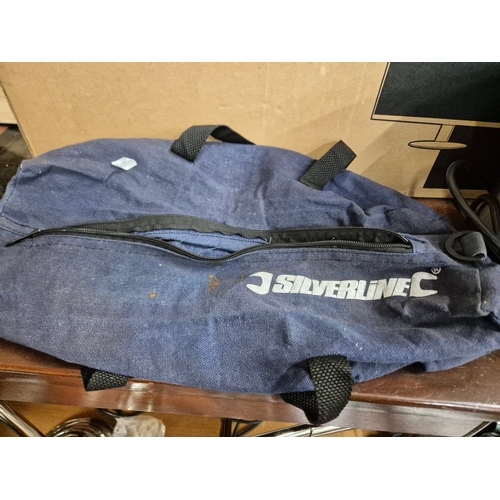 221 - Hi-Spec Oscillating Combo Multi Tool Kit with instructions plus Silverline tool bag