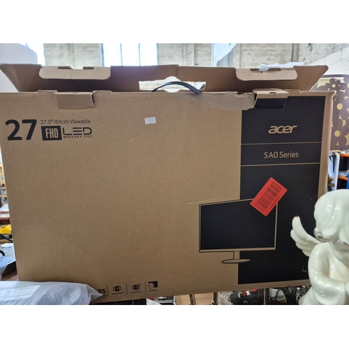 222 - Acer SA0 Series monitor with 27
