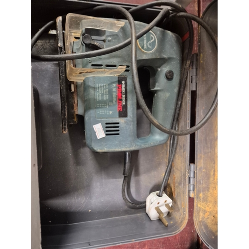 237 - 2 Black & Decker jigsaws, 1 in box and 1 in carry case