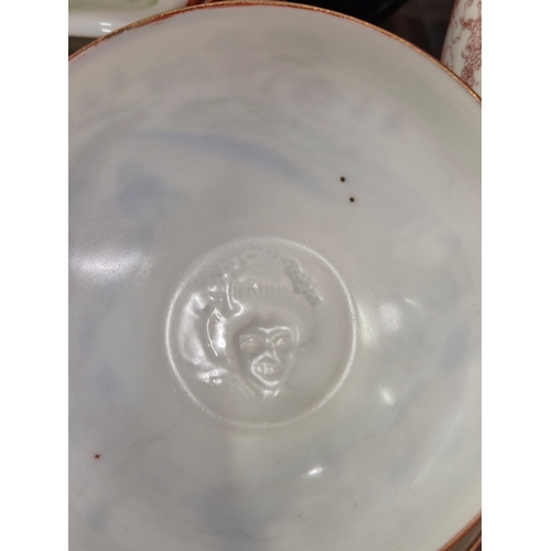 252 - Japanese eggshell porcelain tea set