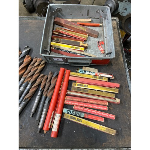 Collection of HSS Dormer taper shank drill bits (larger sizes), new and ...