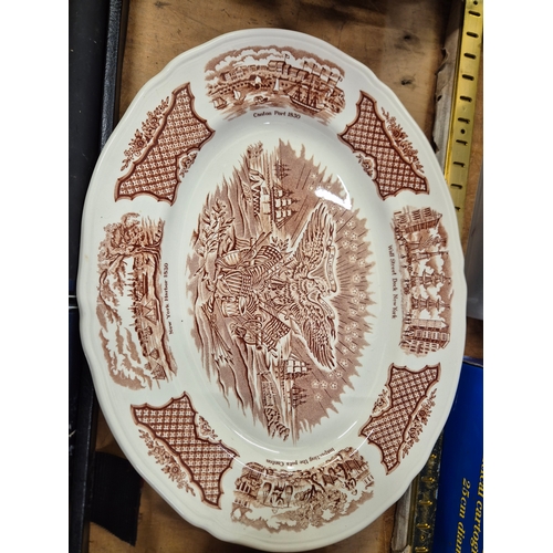256 - Selection of Alfred Meakin Fair Winds ceramic dinnerware