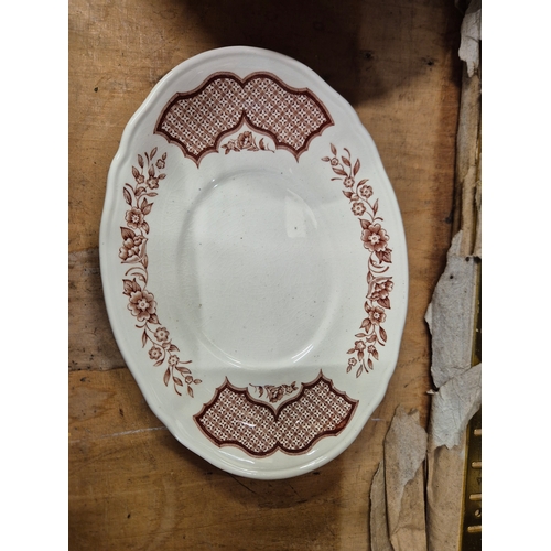 256 - Selection of Alfred Meakin Fair Winds ceramic dinnerware