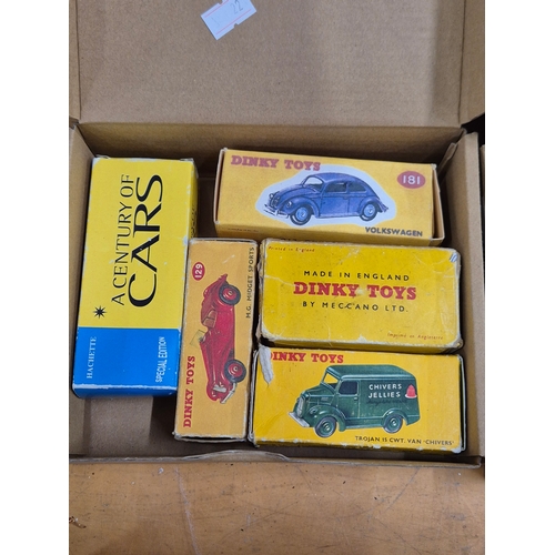 296 - 2 small boxes of collectors cars and other vehicles from Dinky