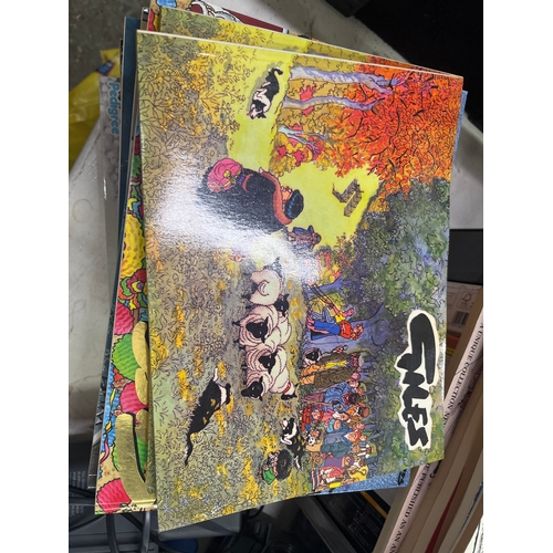 275 - Collection of Giles annuals including the 49th official 1990/2000 exc condition