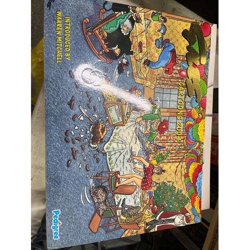 275 - Collection of Giles annuals including the 49th official 1990/2000 exc condition