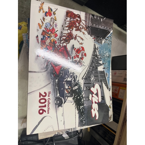 275 - Collection of Giles annuals including the 49th official 1990/2000 exc condition