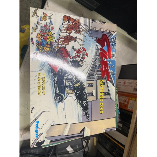 275 - Collection of Giles annuals including the 49th official 1990/2000 exc condition