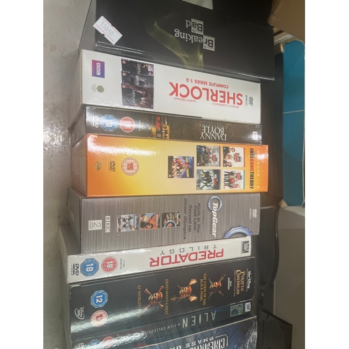 276 - Box sets - Marvel Studios Cinematic Universe phase one,  two, three, The Big BAng Theory, Danny BOyl... 