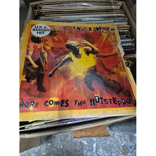 346 - Large box of LP records to include Shirley Bassey, Klaus Wunderlich, Val Doonican, James Last, The C... 