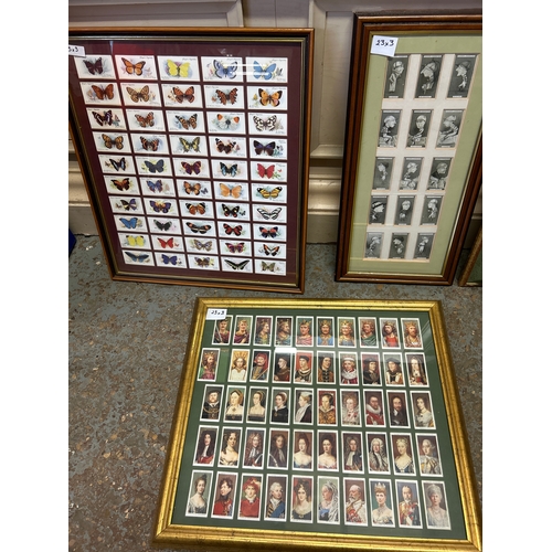 65 - Framed & glazed collection of vintage Players Cigarette cards titled ‘Racing Caricatures’ issued in ... 