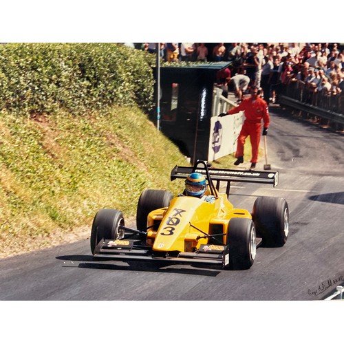 Photo of the MP88 hillclimb car off the start at Shelsley Walsh. Not ...