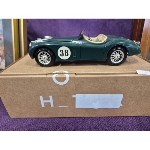 85 - Ertl precision model Jaguar 1948 XK120 Sports