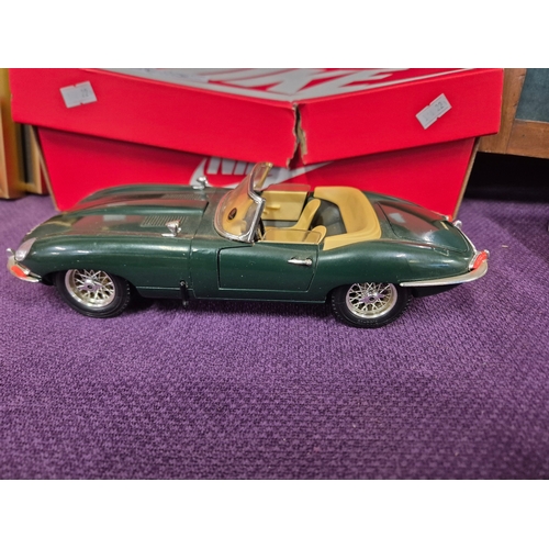 91 - Burago precision made Jaguar E Type 1961