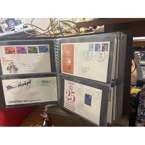 203 - Album containing 80 different 1st day covers 1968 -2003