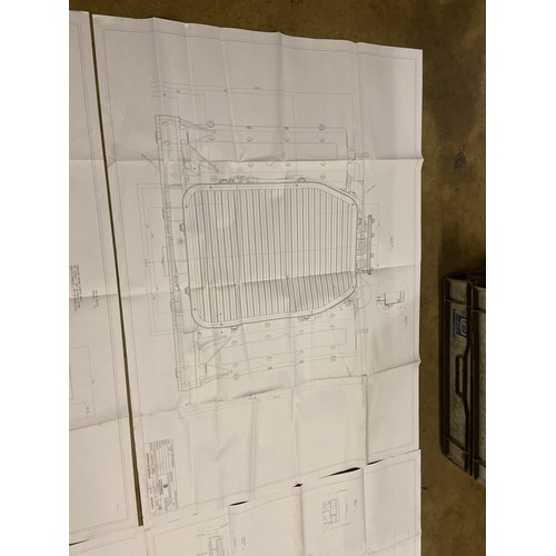 42 - Four technical diagrams of 1:1 scale engine perspectives, produced for Mader Motorsport.