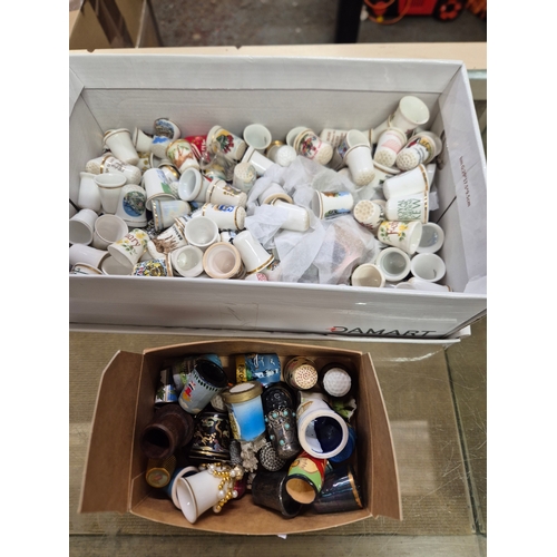 60A - Large collection of thimbles