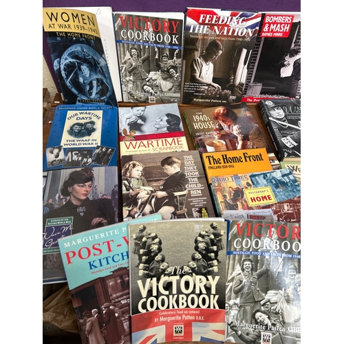 Large collection of books on WW2 mainly on Front Line theme & Women’s ...