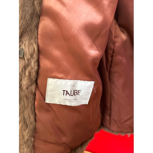 Two vintage Taube of London French rabbit fur coats - both ...