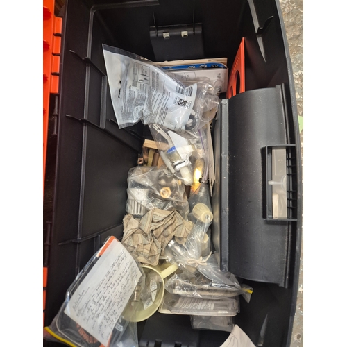 Large tool box with contents of tools
