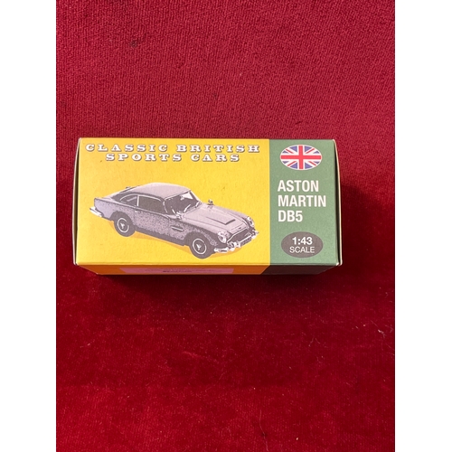 66 - Aston Martin DB5 car 1:43 scale. Boxed
