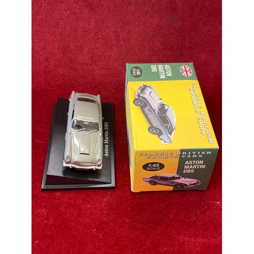 66 - Aston Martin DB5 car 1:43 scale. Boxed